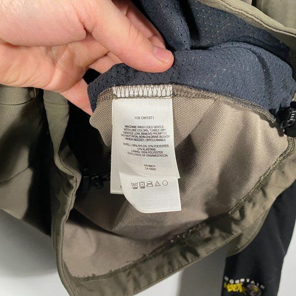 Mountain Hardwear Offwidth Soft Shell Full zip jacket olive mens size medium - Picture 7 of 7